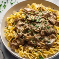 Quick Instant Pot Beef Stroganoff