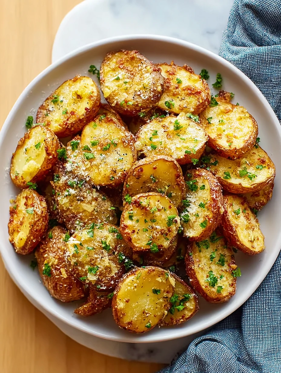 Garlic Parmesan Roasted Potatoes