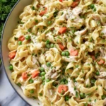 Best Chicken Pot Pie Noodles