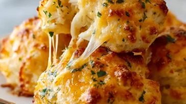 Crab Stuffed Cheddar Biscuits