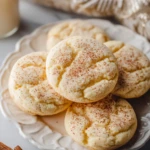 Cozy Eggnog Sugar Cookies