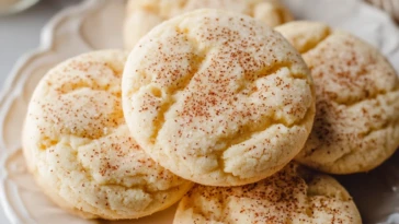 Cozy Eggnog Sugar Cookies