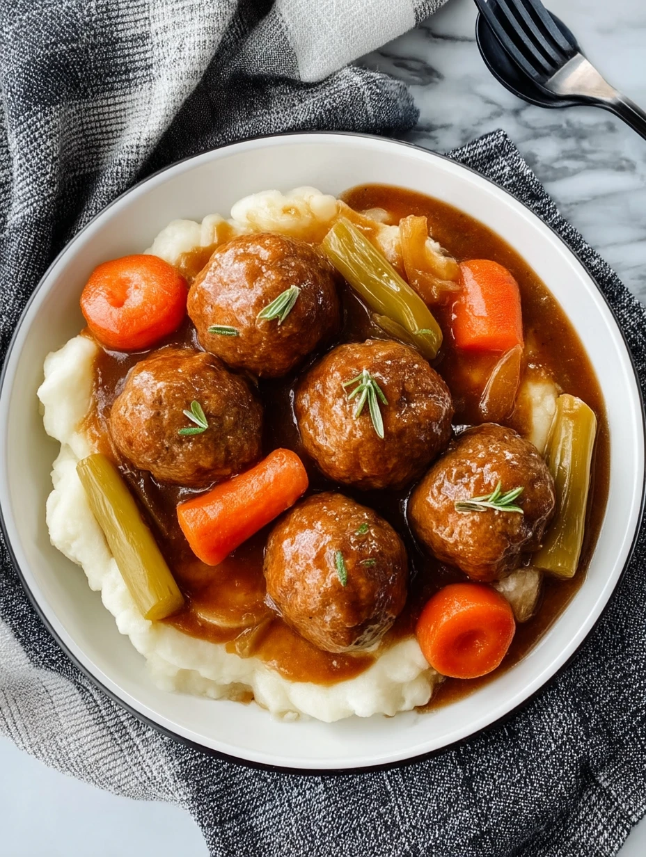 Easy Frozen Meatball Pot Roast