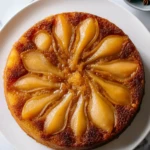 Spiced Pear Upside Down Cake