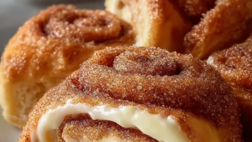 Irresistible Cream Cheese Cinnamon Sugar Rolls