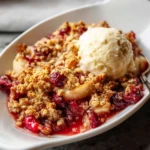 Pear Cranberry Crisp