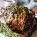 Slow-Roasted Rosemary Lamb Shoulder