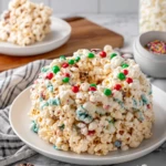 Christmas Popcorn Cake