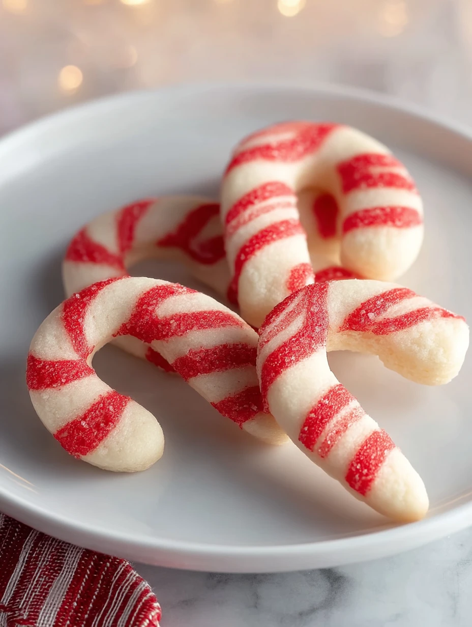 Candy Cane Cookies