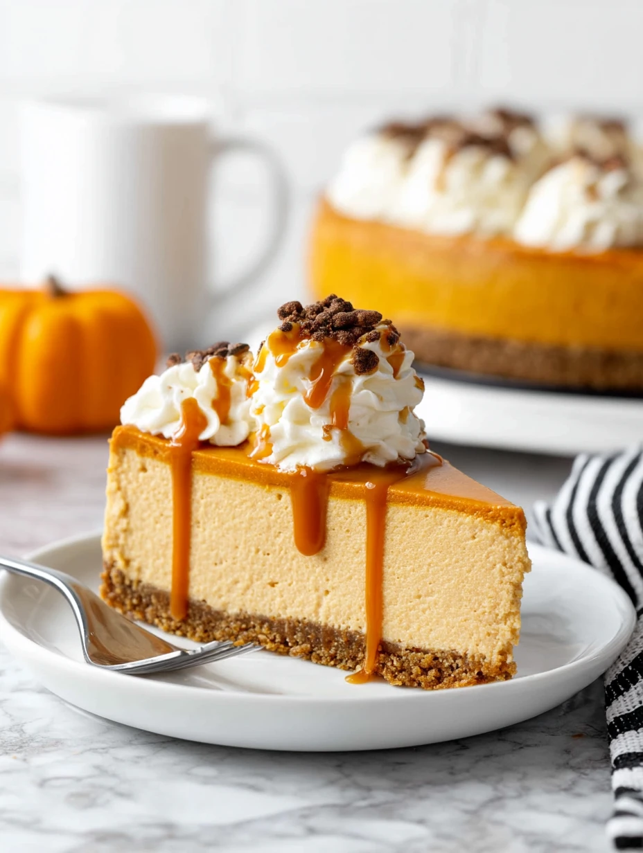 No Bake Pumpkin Cheesecake