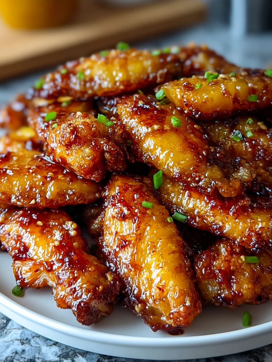 Brown Sugar Pineapple Wings
