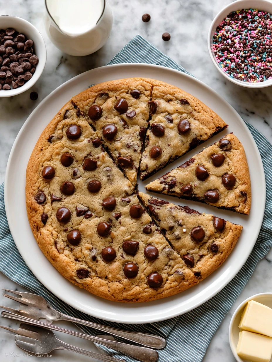 Giant Chocolate Chip Cookie