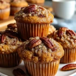 Pecan Pie Brown Sugar Muffins