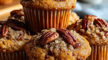Pecan Pie Brown Sugar Muffins