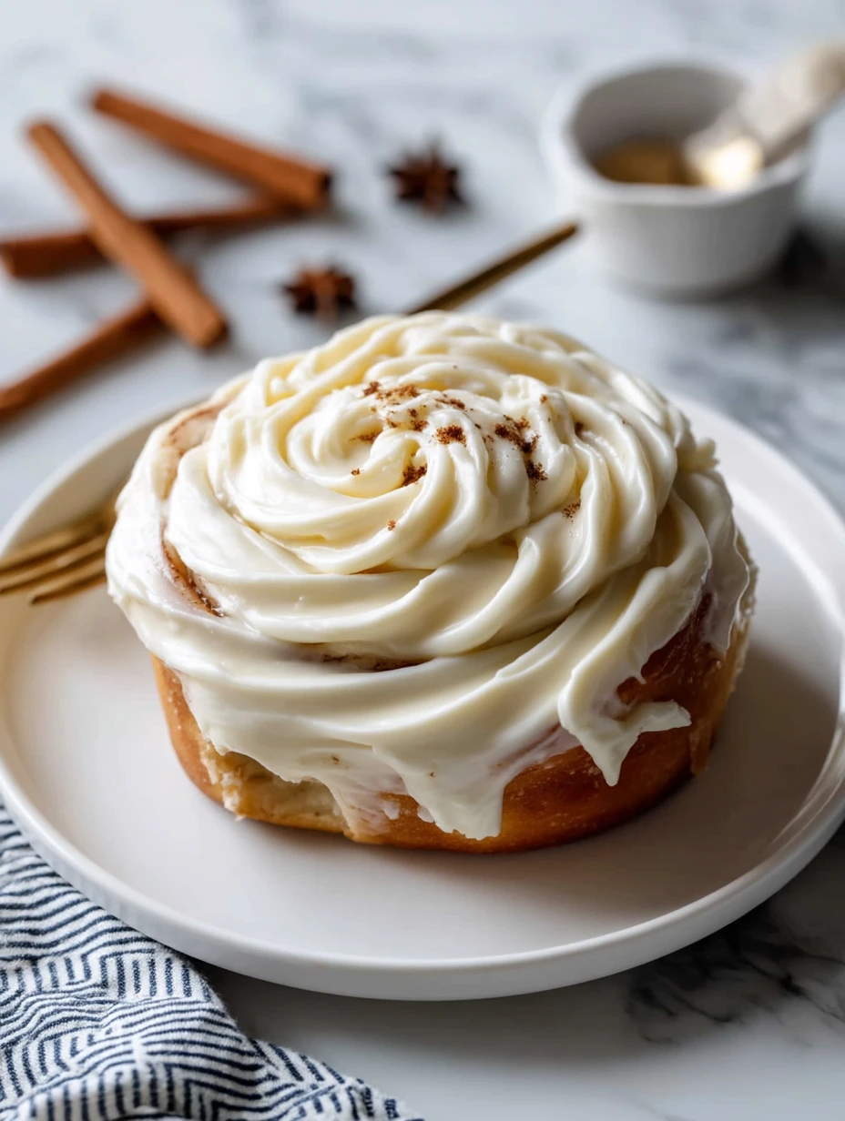 Cinnamon Roll Frosting Cream Cheese