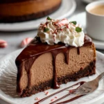Peppermint Mocha Cheesecake