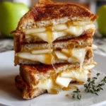 Smoked Gouda Apple Grilled Cheese