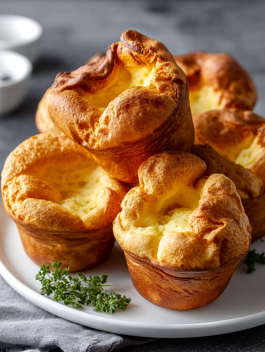 Easy Homemade Popovers in a Muffin Tin