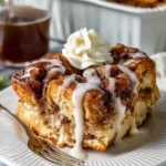 Cinnamon Roll French Toast Casserole
