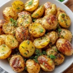 Crispy Oven Roasted Baby Potatoes