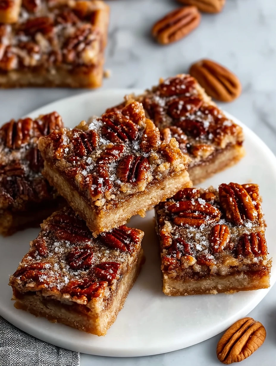 Irresistible Paleo Pecan Pie Bars