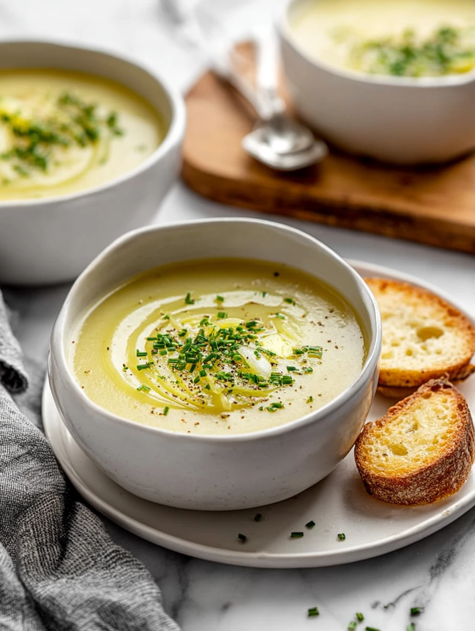 Classic French Potato Leek Soup