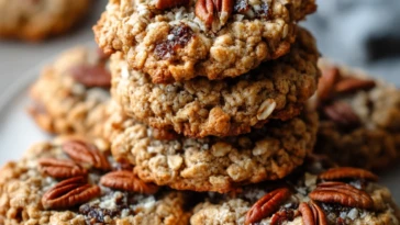 Pecan Pie Oatmeal Cookies