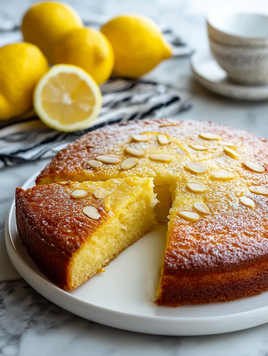 Lemon Almond Flourless Cake