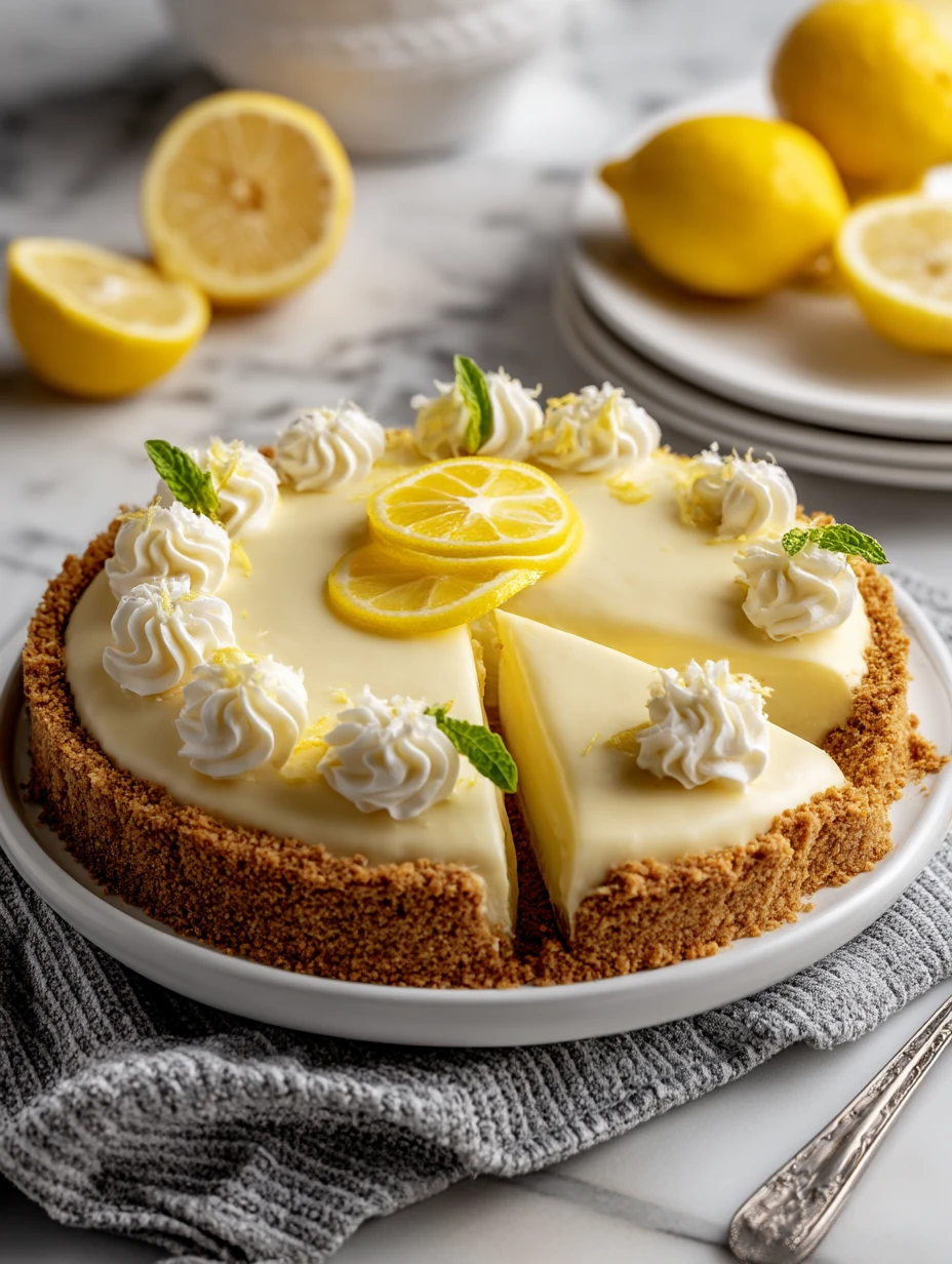 Cream Cheese Lemonade Pie