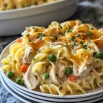 Creamy Million Dollar Chicken Noodle Casserole