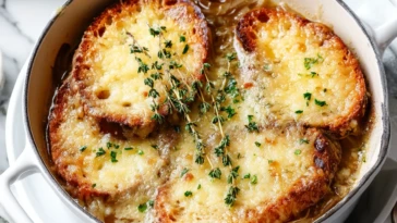 Homemade French Onion Soup
