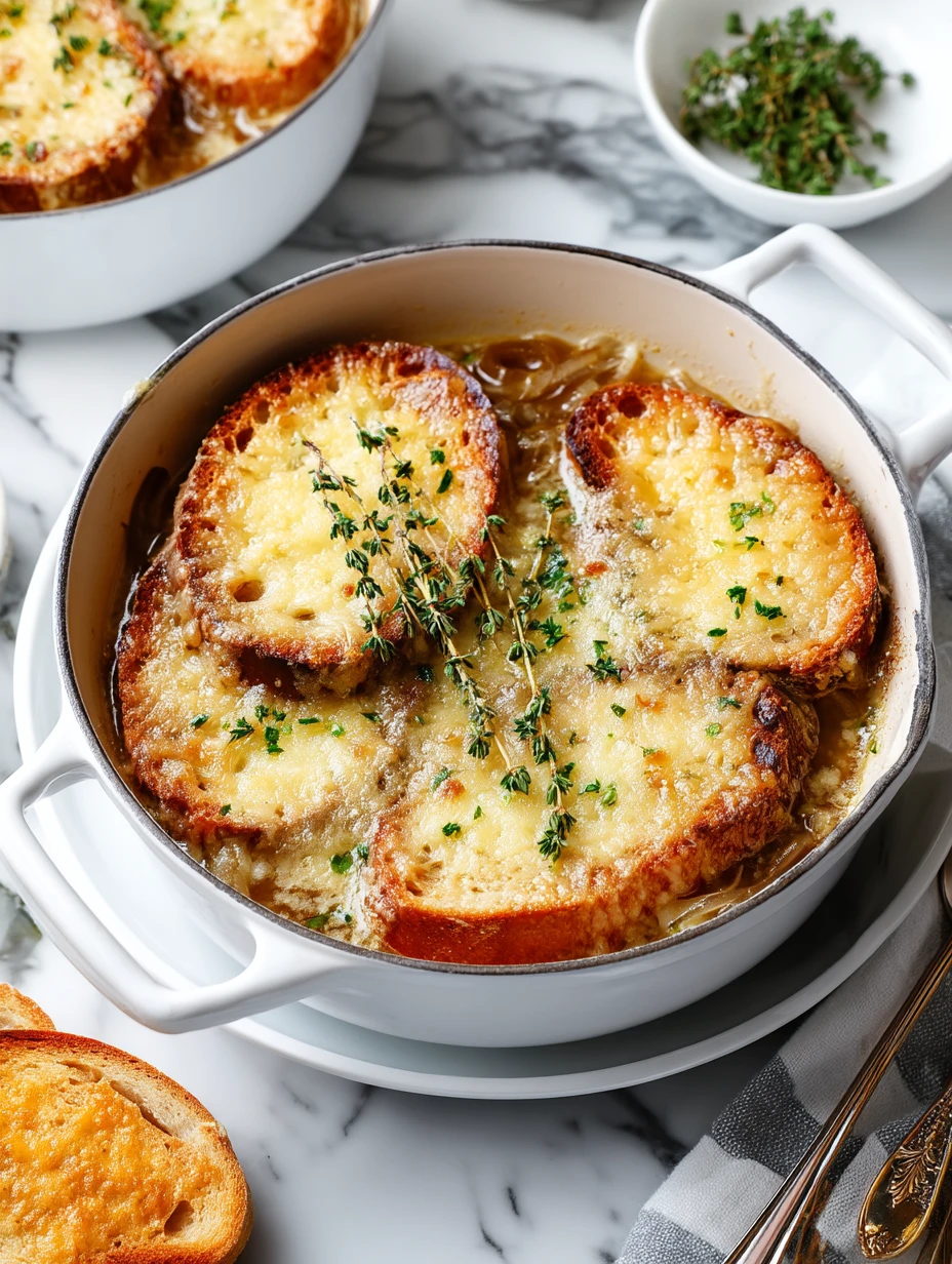 Homemade French Onion Soup