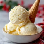 Boozy Eggnog Ice Cream