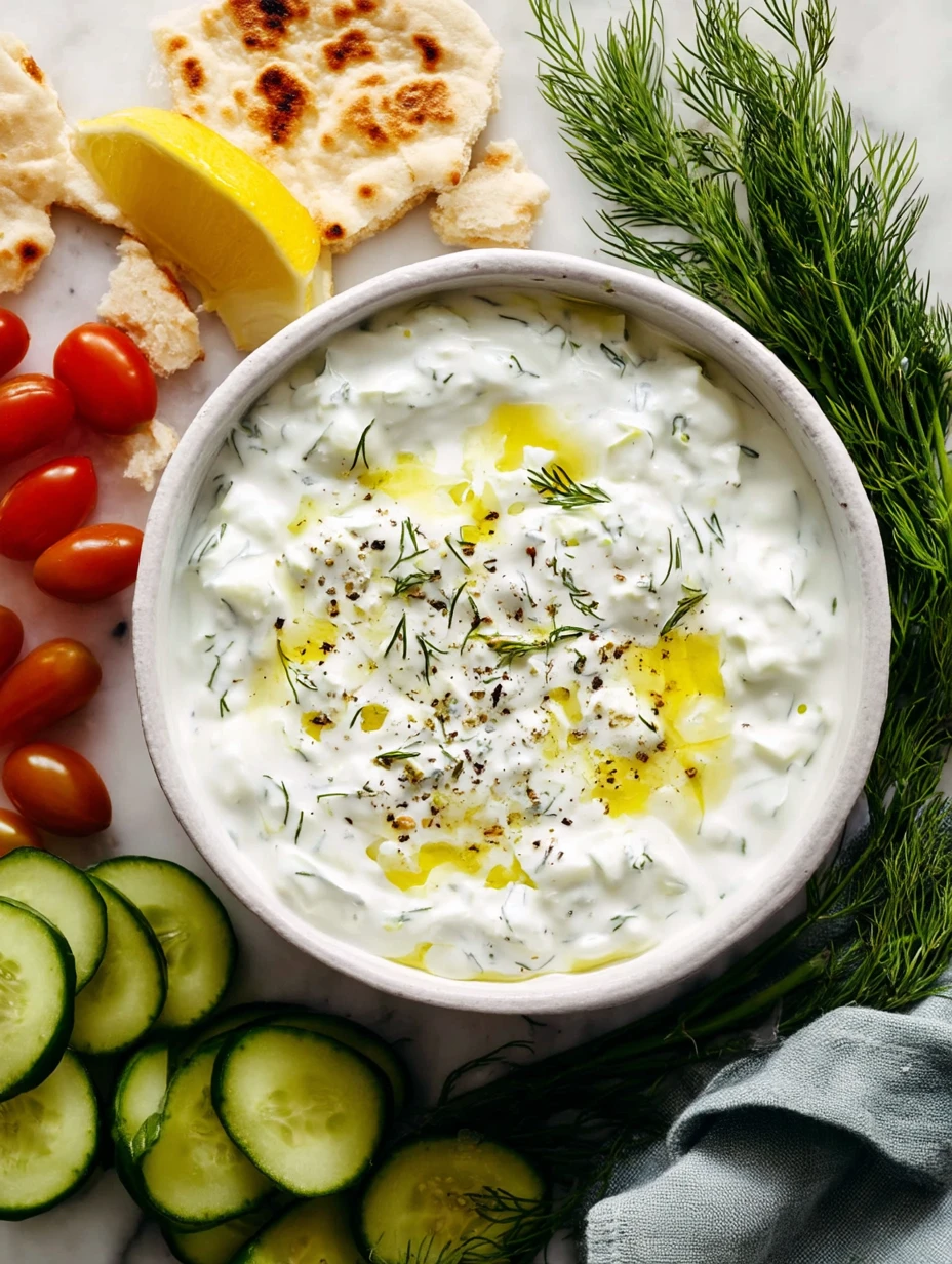 Easy Authentic Tzatziki Sauce