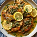 Garlic Crockpot Chicken Piccata