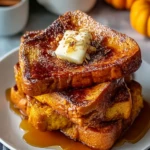 Fall Pumpkin French Toast Breakfast