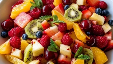 Magical 15-Minute Christmas Fruit Salad