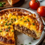 One Pan Cheeseburger Pie Dinner