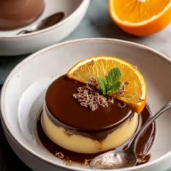 Chocolate Orange Posset