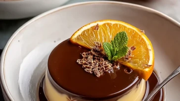 Chocolate Orange Posset