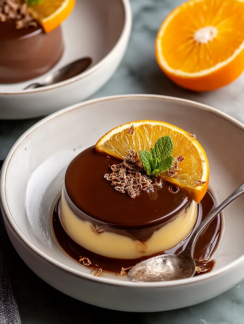 Chocolate Orange Posset