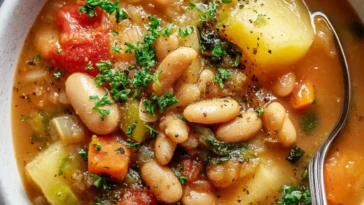 Hearty Potato Bean Soup