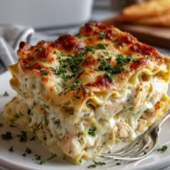 Chicken Alfredo Lasagna