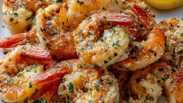Garlic Parmesan Roasted Shrimp
