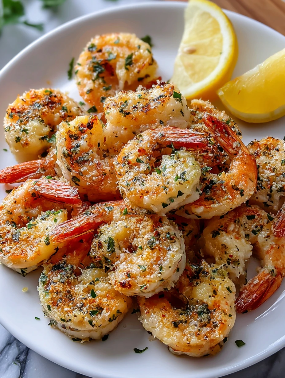 Garlic Parmesan Roasted Shrimp