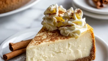 Eggnog Cheesecake