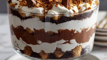 Chocolate Toffee Trifle