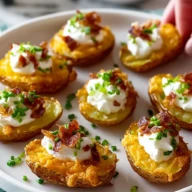 Crunchy Mini Potato Skins