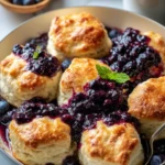 Delicious Blueberry Butter Swim Biscuits