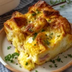 Homemade Egg And Cheese Strata